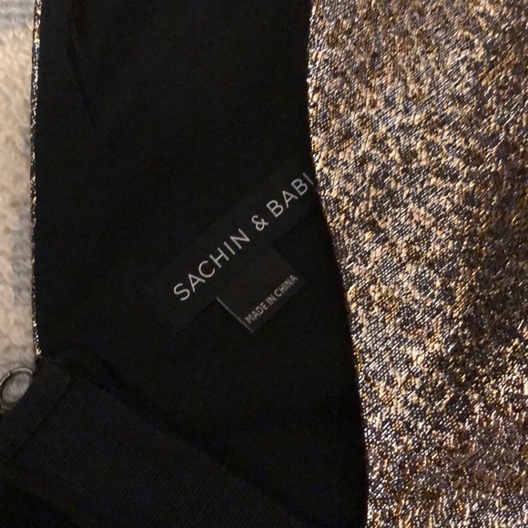 Sachin & Babi Allure Metallic cocktail dress - Picture 3 of 9